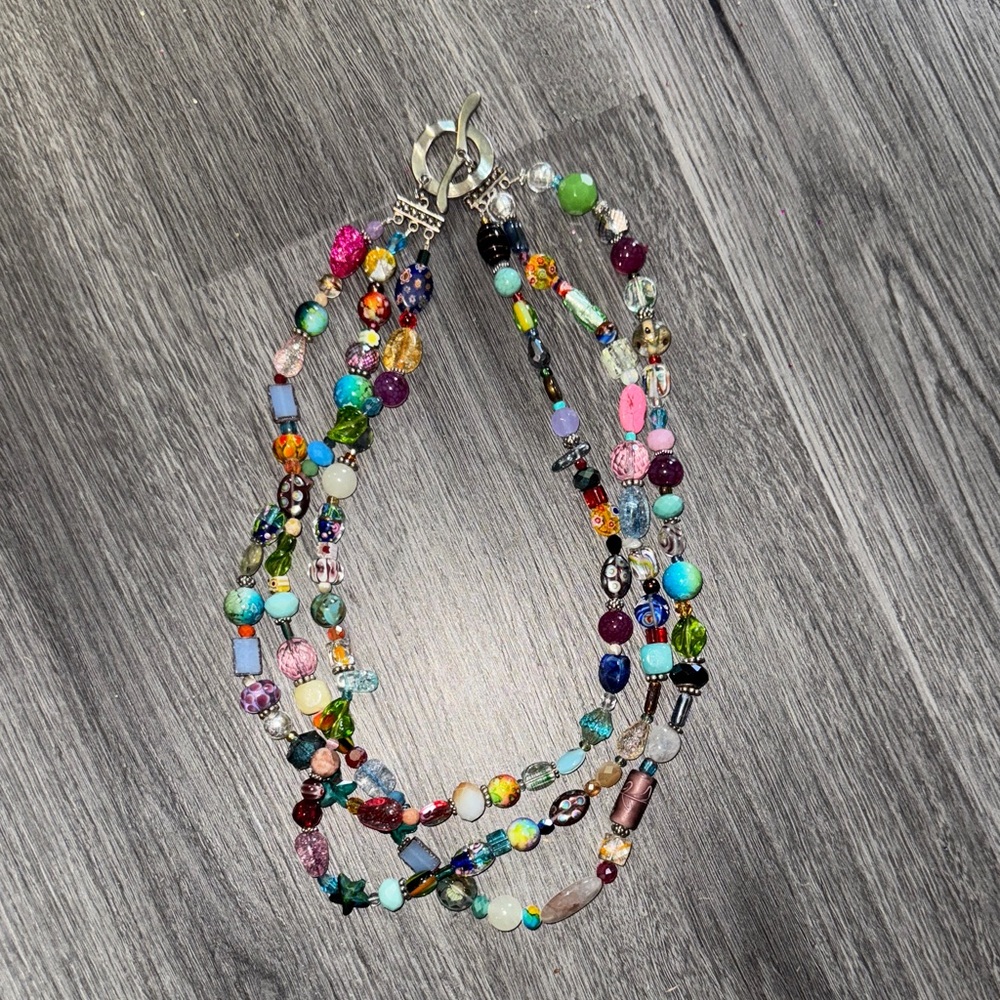 Multicolor Beaded Necklace